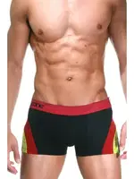 Siyah Parçalı Desenli Erkek Boxer Darkzone DZN4101