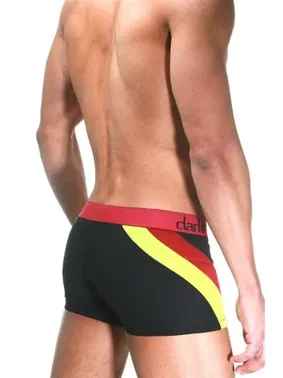 Darkzone Siyah Parçalı Desenli Erkek Boxer Darkzone DZN4101 - Alternatif Görünüm