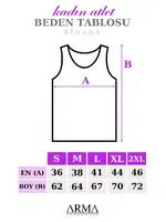 Siyah Ribana Geniş Askılı Atlet 6'lı Paket Arma Yıldız 3303 - 6 ADET Siyah farklı açı