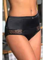 Siyah Yüksel Bel Slip Külot Gallipoli MGP21173 Siyah