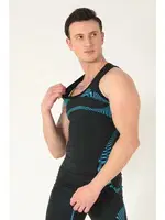 Sporcu Gym Seamless Dikişsiz T-shirt Miorre 001-001251 Lacivert farklı açı