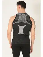 Sporcu Gym Seamless Dikişsiz T-shirt Miorre 001-001253 Siyah görsel 8