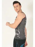 Sporcu Gym Seamless Dikişsiz T-shirt Miorre 001-001266 Antrasit farklı açı