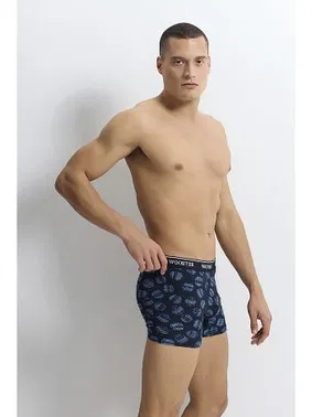 Wooster Sports Strech Cotton Erkek Boxer W-012 - 3 Adet - Alternatif Görünüm