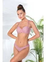 Straplez Lotus Sütyen ve Slip Takım Gallipoli MGP 31761 Pembe