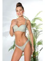 Straplez Lotus Sütyen ve Slip Takım Mint Yeşili Gallipoli MGP 31761 Mint Yeşil