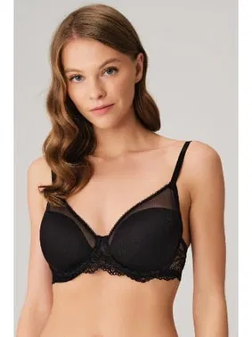 Anıl Balenli Desteksiz Dolgusuz Toparlayıcı Dantelli Küçültücü Sütyen Anıl 3750