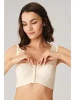 Balensiz Desteksiz Dolgusuz Geniş Askılı Toparlayıcı Önden Açılan Sırt Destekli Küçültücü Sütyen Anıl 3775 Ten görsel 9