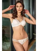 Dantelli Sütyen ve Slip Takım Anıl 4801 Ekru detay görünüm