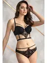 Bralet Siyah Sütyen ve Slip Takım Anıl 4809