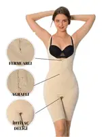 Tam Boy Vücut Korse Pera Fitol 8005 Ten görsel 4