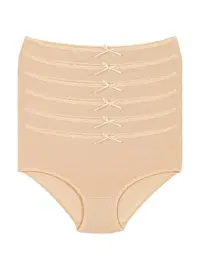 Yıldız Çamaşır Ten 6'lı Paket Bambu Kadın Bato Külot Yıldız 3923