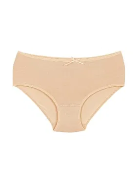 Yıldız Çamaşır Ten 6'lı Paket Bambu Kadın Bato Külot Yıldız 3923 - Alternatif Görünüm