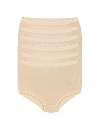 Yıldız Çamaşır Ten 6'lı Paket Modal Toparlayıcı Kadın Külot Yıldız 4200T