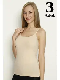 Arma Yıldız Ten İp Askılı Ten Atlet 3lü Paket Arma Yıldız 3304 - 3 ADET