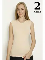 Ten O Kol O Yaka Atlet 2li Paket Arma Yıldız 3357 - 2 ADET Ten