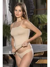 Gallipoli Ten Pamuklu Ince Askılı Ayar Halkalı Atlet Gallipoli MGP11472