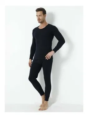 Arma Yıldız Termal İçlik Alt Üst Erkek Siyah Takım Arma Yıldız 1137