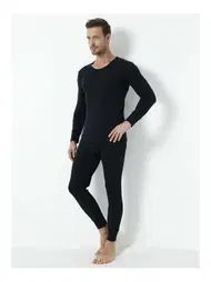 Arma Yıldız Termal İçlik Alt Üst Erkek Siyah Takım Arma Yıldız 1137