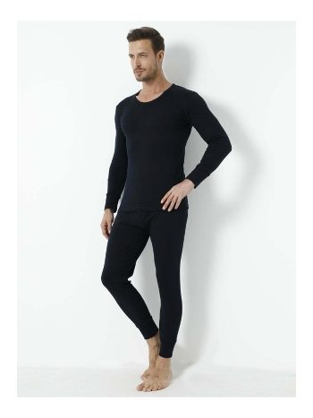 Termal İçlik Alt Üst Erkek Siyah Takım Arma Yıldız 1137