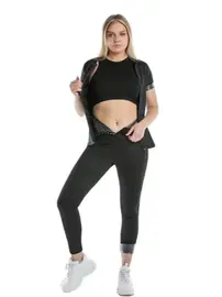 Pera Fitol Termal Sauna Agraflı Fermuarlı Badi Takım Pera Fitol 9009