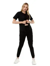 Pera Fitol Termal Sauna Fermuarlı Eşofman Takım Pera Fitol 9005