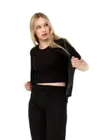 Termal Sauna Fermuarlı Eşofman Takım Pera Fitol 9005 görsel 5