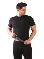 Termal Sauna Kısa Kol Erkek Atlet Pera Fitol 9053 detay görünüm