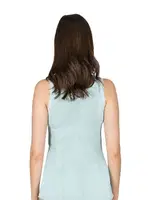 Transferli Ribana Esnek Yumuşak Kalın Askılı Kadın Atlet Özkan 23493  Yeşil görsel 9