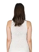 Transferli Ribana Jakarli Esnek Kalın Askılı Düğmeli Kadın Pamuklu Atlet Özkan 24202  Ekru görsel 8