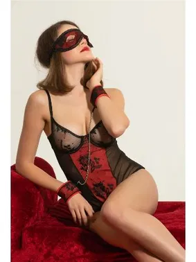 Gallipoli Transparan Badi Bileklik Ve Göz Bandı Takım Gallipoli MGP6149