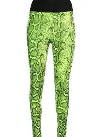 Derya Kurşun Uzun Yeşil Kadın Leggings Tayt Derya Kurşun TRND02