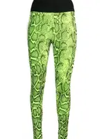 Uzun Yeşil Kadın Leggings Tayt Derya Kurşun TRND02 Fıstık Yeşili