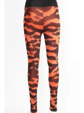 Derya Kurşun Zebra Leggings Kadın Tayt Derya Kurşun TRND04 - Alternatif Görünüm