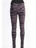 Desenli Mor Kadın Leggings Tayt Derya Kurşun TRND10 Mor detay görünüm