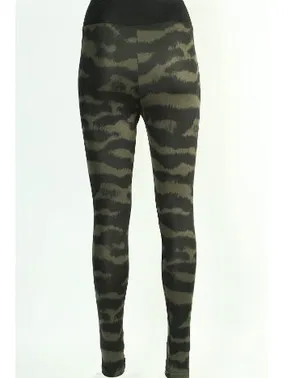 Derya Kurşun Kamuflaj Yeşil Leggings Tayt Derya Kurşun TRND11 - Alternatif Görünüm