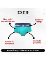 Turkuaz Hipster Erkek Slip  Darkzone DZN6119 detay görünüm