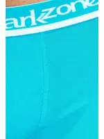 Turkuaz Parçalı Desenli Erkek Boxer Darkzone DZN4105 farklı açı