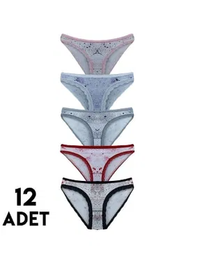 Tutku Leona Bayan Bikini Külot 12'li Tutku 0541 - Alternatif Görünüm