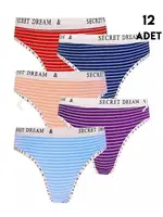 Diana Bayan Bikini Külot 12Li Tutku 0563 Asorti