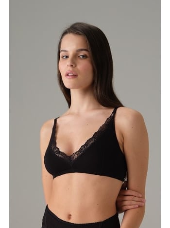 Üçgen Dantelli Desteksiz Kadın Sütyen Doreanse 5633