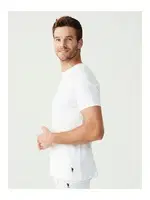 U.S Polo 2Li Yuvarlak Yaka Erkek T-shirt 90002 Beyaz görsel 4