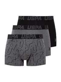 Us. POLO Assn. U.s Polo Assn. 80496 Erkek Pamuklu 3Lü Erkek Boxer 80496