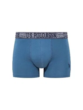 Us. POLO Assn. U.s Polo Assn. Erkek Pamuklu 3Lü Erkek Boxer 80503 - Alternatif Görünüm