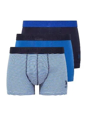 Us. POLO Assn. U.S. Polo Assn. Erkek 3Lü Erkek Boxer 80504