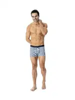 U.S. Polo Assn. Erkek 3Lü Erkek Boxer 80504 Lacivert görsel 5