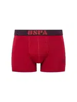U.S. Polo Assn. Erkek 3Lü Pamuklu Boxer 80521 Bordo görsel 4