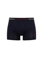 U.S. Polo Assn. Erkek Battal 3Lü Boxer 90004 Lacivert detay görünüm