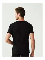 U.S. Polo Assn. Erkek Battal Siyah 2Li V Yaka T-shirt 90001 Siyah görsel 10