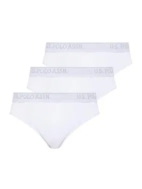 Us. POLO Assn. U.S. Polo Assn. Erkek Battal Siyah 3Lü Slıp 90003